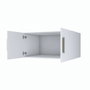 Hanah Home Armario de Pared Blanco